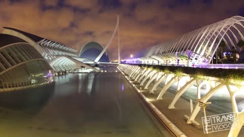 Super Modern Architecture at Valencia, Spain Ciudad de las Artes y Las Ciencias