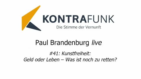 Paul Brandenburg live #41: Geld oder Leben – Was ist noch zu retten?