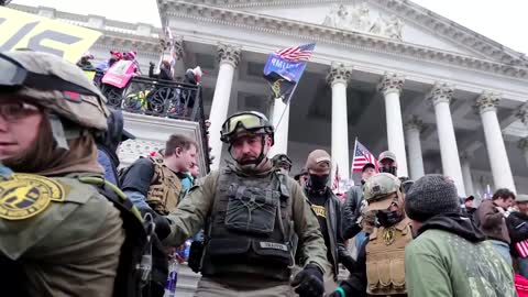 Oath Keepers founder Rhodes takes the stand in U.S. Capitol riot trial