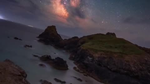 Stabilised Milky Way Timelapses Showing Earth's Rotation