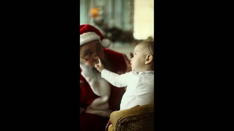 Funny Babies Reaction to Meeting Santa for the first time - Cute Baby Videos