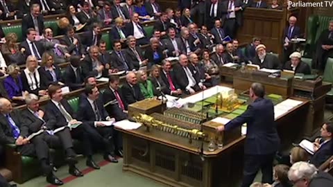 Cameron leads jeers after Ed Balls stammers at the dispatch box