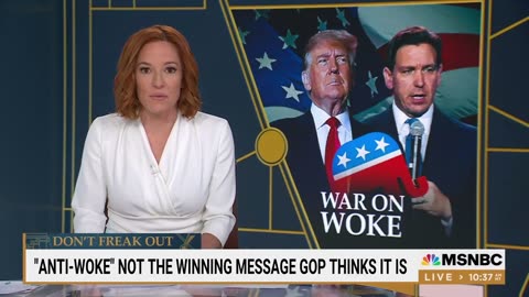 ‘Let your woke flag fly’: Psaki picks apart GOP’s war on wokeism