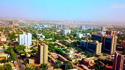 Khartoum, Sudan 🇸🇩 in 4K ULTRA HD 60FPS Video by Drone