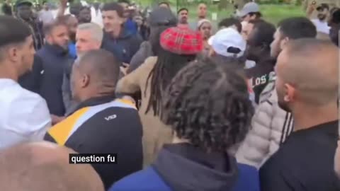 Another "new normal" afternoon at Speakers corner, the home of free speech