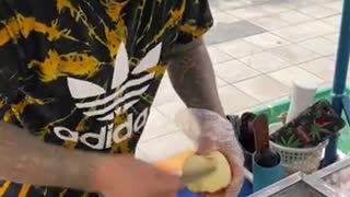 FRUIT NINJA of THAI _ Amazing Cutting Skills _shorts-I-HFWbgclV8