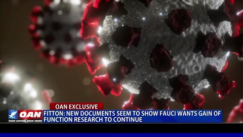 Tom Fitton: ‘This is Really Proof Positive’ on Fauci's Gain of Function Lie