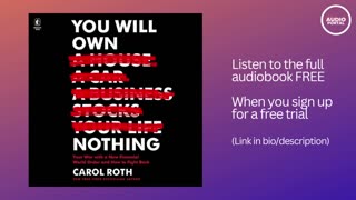 You Will Own Nothing Audiobook Summary Carol Roth