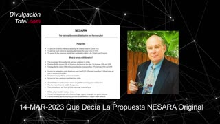 14-MAR-2023 Qué Decía La Propuesta NESARA Original