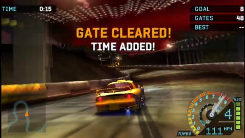 NFS Underground Rivals - Nitrous Run Event 5 Bronze Difficulty Pt 2(PPSSP HD)