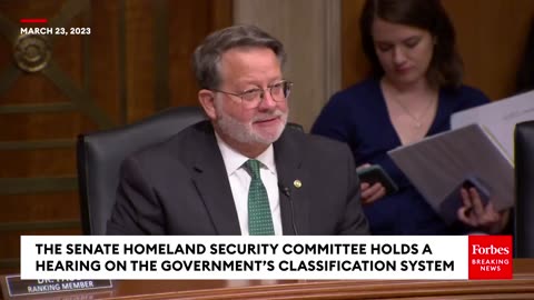 '600 Million Pages Line By Line'- Gary Peters Laments Government's Document Declassification Process