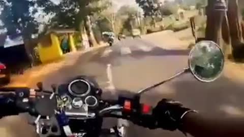 Funny Bike Stunts India
