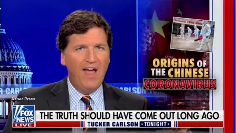 Tucker Carlson Reports on Nature paper denigrating a lab leak that Anthony Fauci helped orchestrate.