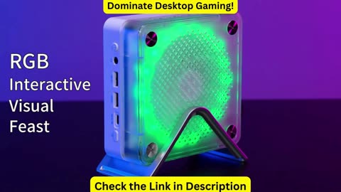 FIREBAT MINIPC AMD R7-7735HS Mini Pc Colorful Gamer 16GB 512GB DDR5 RJ45 Desktop Gaming Computer