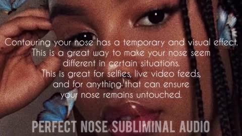 ✧ Most Perfect Nose {forced subliminal}