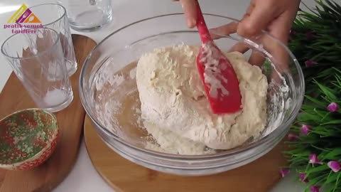 How to make Pratik ve Lezzetli ! How to make Turkish bread recipe!