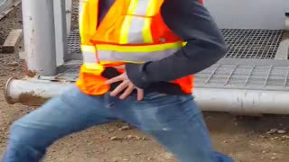 Working Man Dancing