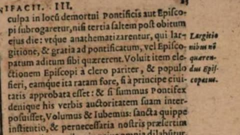 FLAVIUS PHOCAS AUGUSTUS AD BONIFACIUM PP. III: SEDES PETRI EST CAPUT OMNIUM ECCLESIARUM (~607 A.D.)