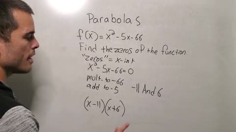 SAT Lesson 6: Parabolas (Solving, factoring, and graphing quadratic functions)