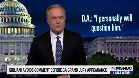 Lawrence: Giuliani's GA Grand Jury Appearance Should Terrify Trump