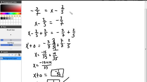Algebra Part 1 Solving Equations Part 4