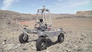 Quest for Lunar Knowledge: Rover Explores California Desert to Simulate Water Search