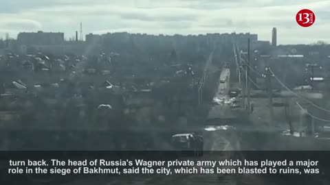 Access roads to Ukraine's Bakhmut targeted by Russian forces