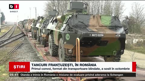 TANCURI FRANȚUZEȘTI, ÎN ROMÂNIA_Știri B1_17 nov 2022