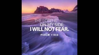 During these turbulent days, do not be afraid! He is with you. 😊 August 12, 2021