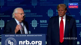 Trump addresses the 2024 NRB International Christian Media Convention
