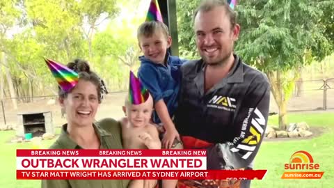 Why celebrity crocodile wrangler Matt Wright is in trouble with police _ Sunrise