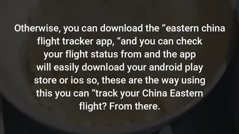 How Do I Track My China Eastern Flight
