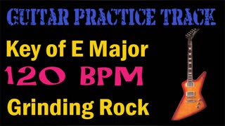 Rock Backing Track 120 bpm in the Key of E