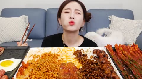 mukbang korean food #36