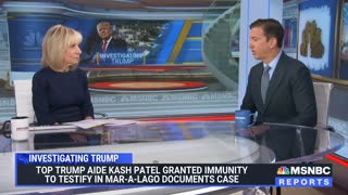 Kash Patel Granted Immunity To Testify In Mar-a-Lago Documents Case