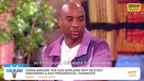 Charlamagne Gets DISMANTLED By Damon For Pushing Anti-Trump Propaganda As Facts!