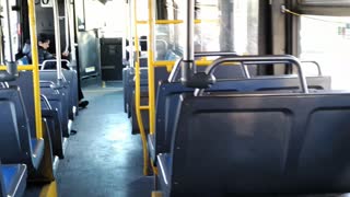 Back seat bus ride in a transdev/N.i.c.e new flyer xn40 cng bus