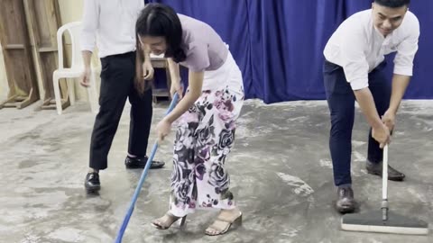 How to Clean Our Church - Zotung Lwin Oo #foryou #fun #happy #blessed