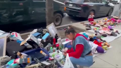 AOC's District Completely Trashed By Illegal Migrants