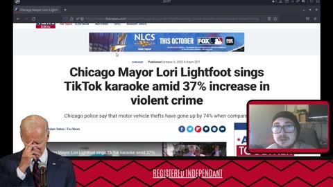 CHICAGO MAYOR MAKES TIKTOK MEANWHILE THERES A 37% INCREASE IN VIOLENT CRIMES!