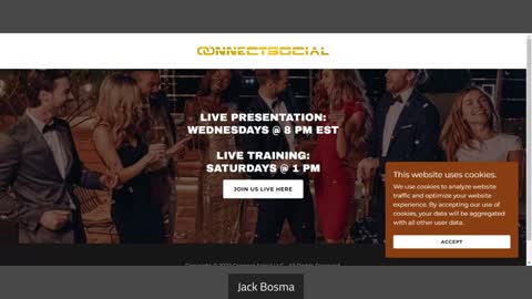 Connect Social: Reminder LIVE Presentation Tonight!