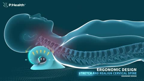 Neck and Shoulder Relaxer, Cervical Traction Device for TMJ Pain Relief and Cervical Spine Alignment