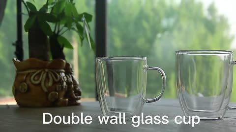 Home Glass Juice Cup With Lid Water Cup Tea Cup Creative Glass
