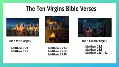 The Ten Virgins Bible Verses