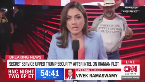 HILARIOUS: CNN Gets Unexpected Guest Live At The RNC