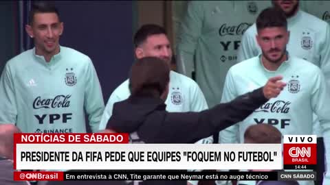 Fifa pede que países da Copa do Mundo “foquem no futebol” no Catar