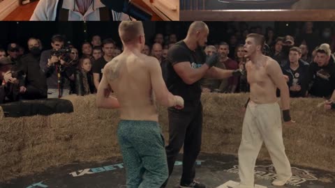 Bloody Bare Knuckle Fight - Old Man React