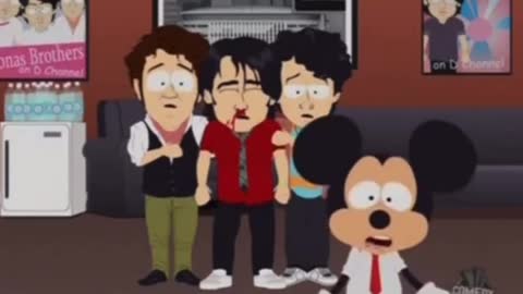 South Park knows about Disney Pedos Jonas Brothers Get Owned By Mickey Mouse