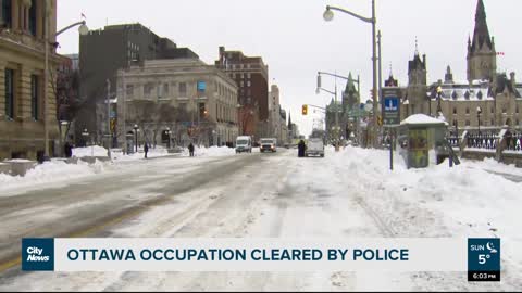 Ottawa occupation cleared by police- NEWS OF WORLD