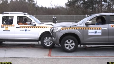 Car to Car crash test demonstrates double standard on vehicle safety in Africa